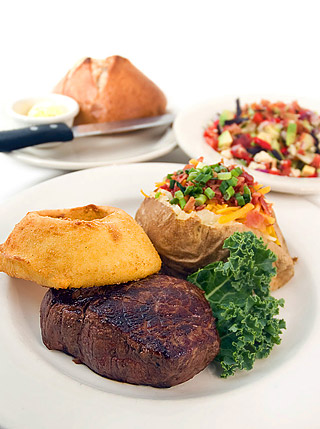Horseradish-Crusted Filet Scampi